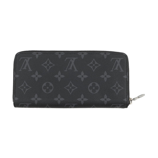 LOUIS VUITTON Zippy Wallet - Horizontal NoirM11611 Monogram Eclipse