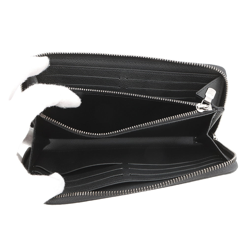 LOUIS VUITTON Zippy Wallet - Horizontal NoirM11611 Monogram Eclipse