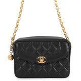 CHANEL Matelasse ChainShoulder BlackA02007 Caviar Leather