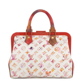 LOUIS VUITTON Speedy Blanc/BeigeM95729 Monogram Watercolor Size 30