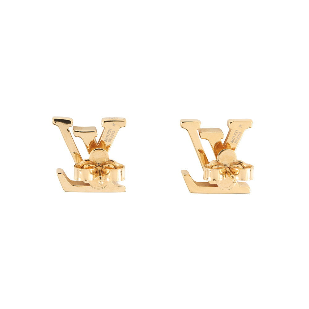 LOUIS VUITTON Earrings?LV Iconic Enamel Rose BallerineM01721 Gold Plated Enamel