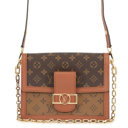 LOUIS VUITTON Dauphine NoirM45958 Monogram Monogram Reverse Canvas Size MM