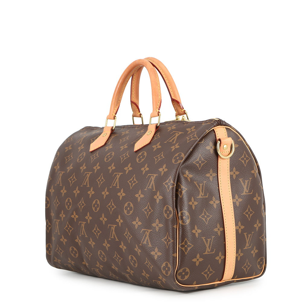 LOUIS VUITTON Speedy Bandouliere BrownM46981 Monogram Size 35