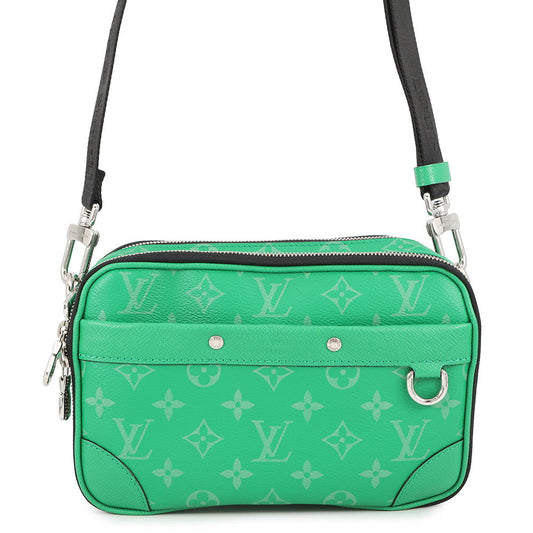 LOUIS VUITTON Alpha Messenger CatusGreenM31014 Monogram Taigarama