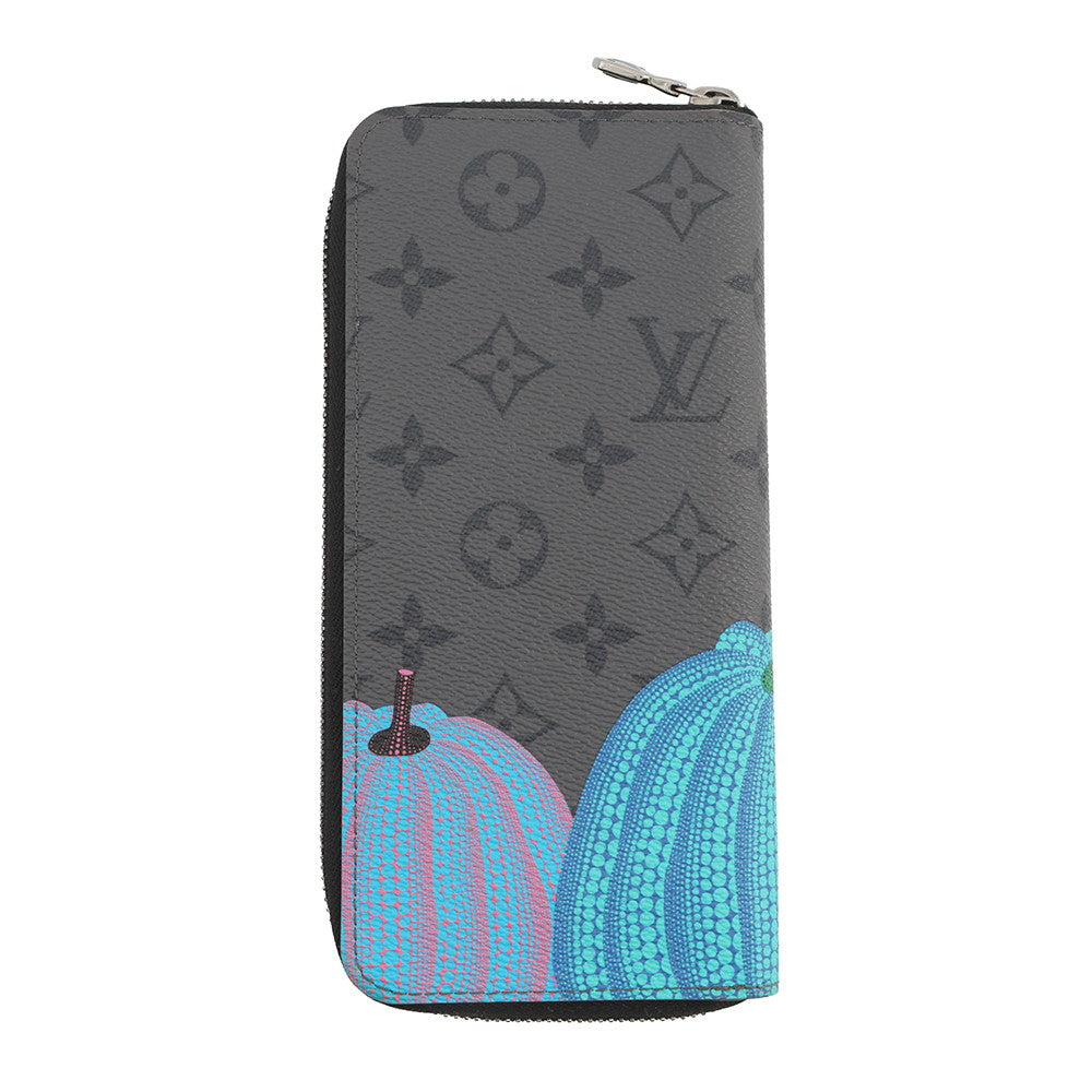 LOUIS VUITTON LVxYK Zippy Wallet Vertical GrayM81971 Monogram Eclipse Reverse