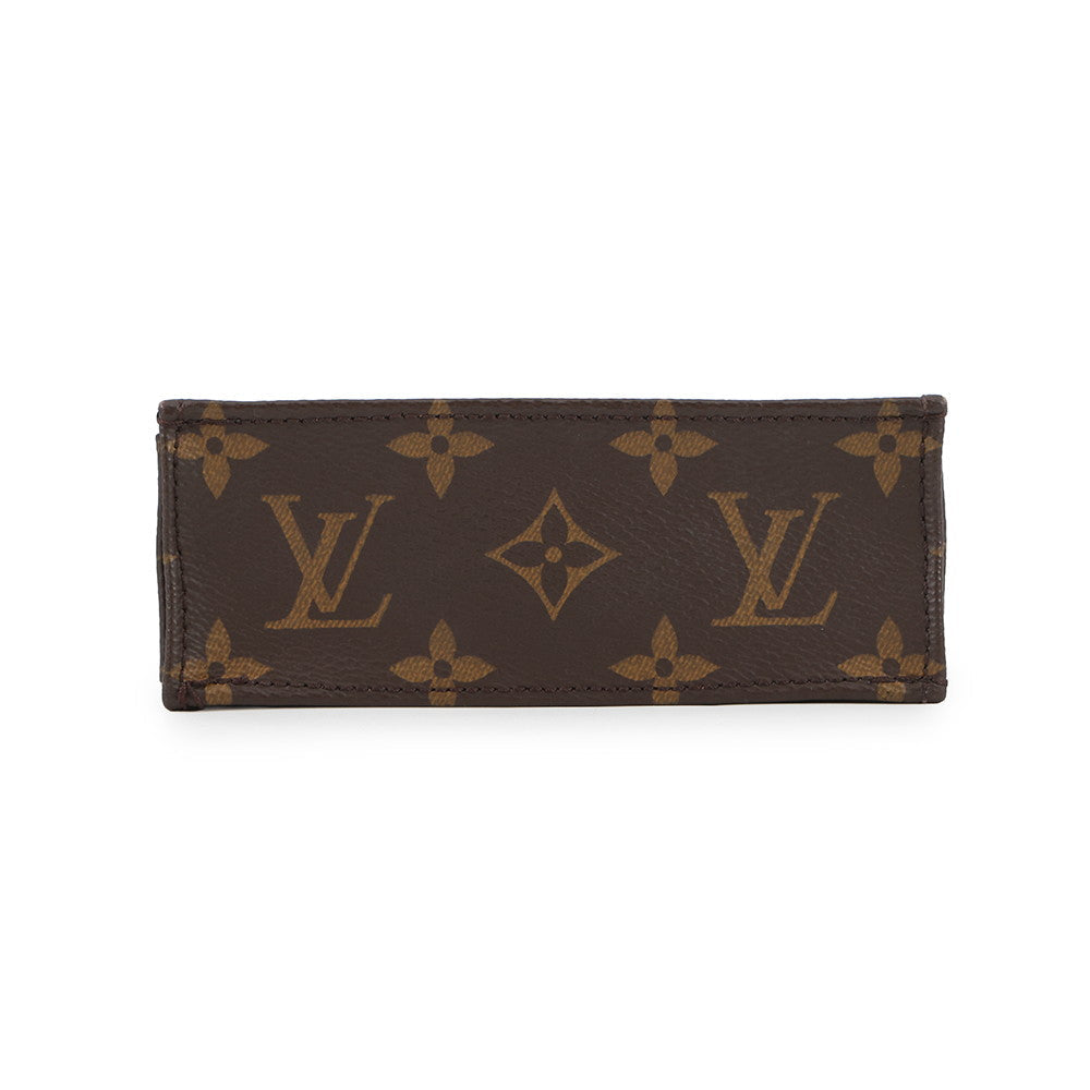 LOUIS VUITTON Petit Sac Plat BrownM81295 Monogram