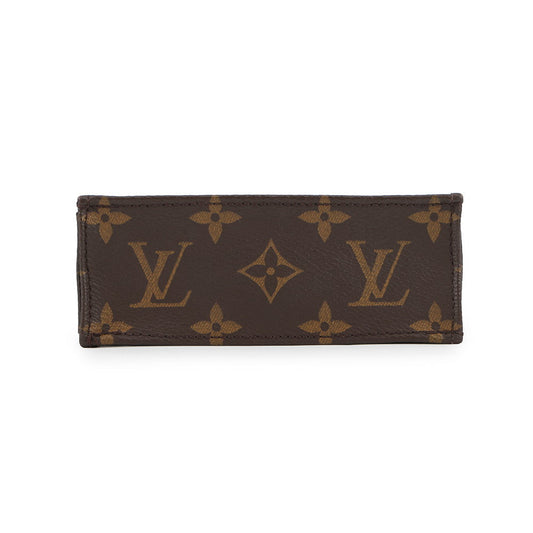 LOUIS VUITTON Petit Sac Plat BrownM81295 Monogram