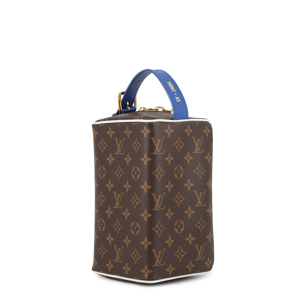 LOUIS VUITTON Cloakroom drop kit BlueM45588 Monogram NBA