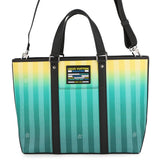 LOUIS VUITTON Weekend tote Green/YellowN59919 Damier stripe Size PM