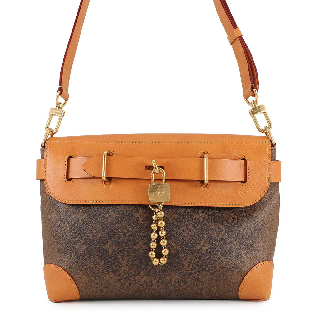 LOUIS VUITTON Steamer?Crossbody BrownM11533 Monogram?Dust