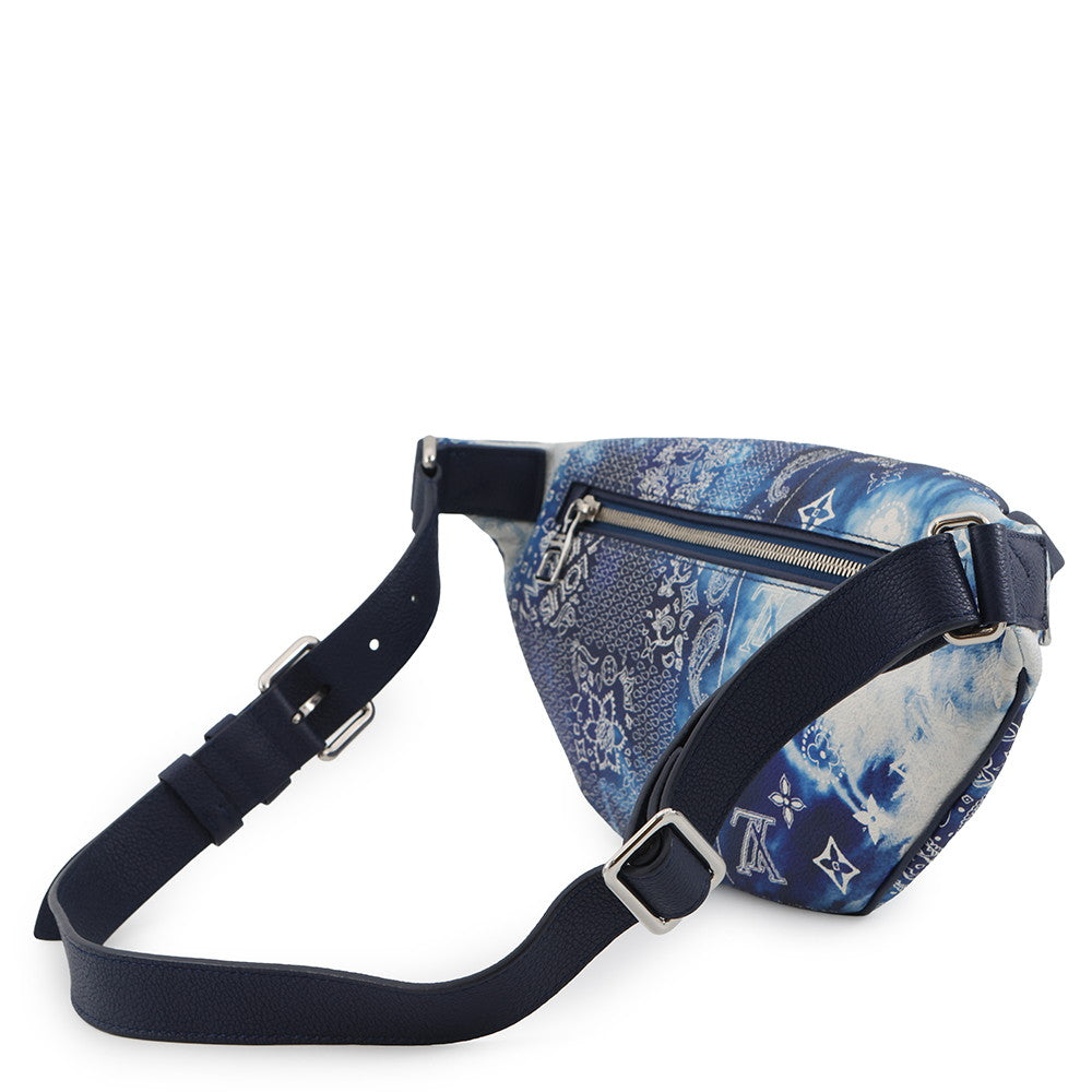 LOUIS VUITTON Discovery?Bumbag BlueM20587 Monogram?Bandana Size PM