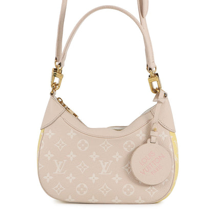 LOUIS VUITTON Bagatelle NM Rose BeigeM46113 Monogram Empreinte Leather