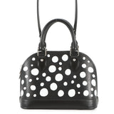 LOUIS VUITTON LVxYK Alma BB Yayoi Kusama Collaboration NoirM21699 Epi Leather Infinity Dot Size BB