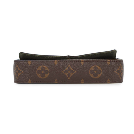 LOUIS VUITTON Multiie Pochette GreenM80091 Monogram