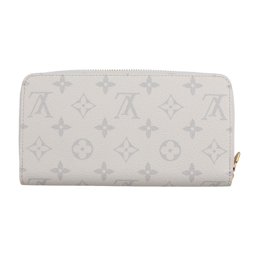 LOUIS VUITTON Zippy Wallet LV × TM WhiteM14240 Monogram Cherry
