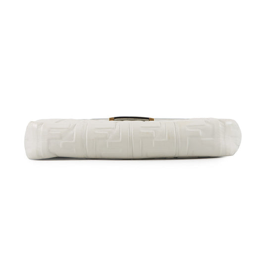 FENDI baguette White8BR600 Leather