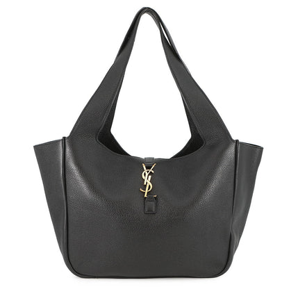 SAINT LAURENT PARIS LE 5 7 BEA Le Cincassette Bear Tote Bag Black763435 Deer Leather
