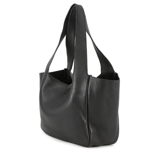 SAINT LAURENT PARIS LE 5 7 BEA Le Cincassette Bear Tote Bag Black763435 Deer Leather