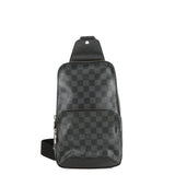 LOUIS VUITTON Avenue Sling Bag NoirN41719 Damier Graphite
