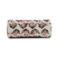 Dior Dior 2-way Bag for Women, Beaded White/Pink/Black Leather Rhinestone Size Small