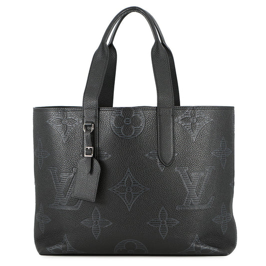 LOUIS VUITTON Cabas Voyage NV NoirM57290 Monogram Giant Taurillon Shadow Leather