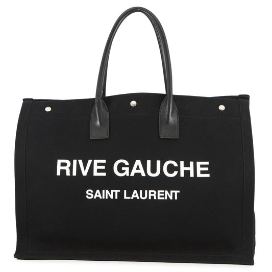 SAINT LAURENT PARIS Rive Gauche Tote Black509415 Canvas