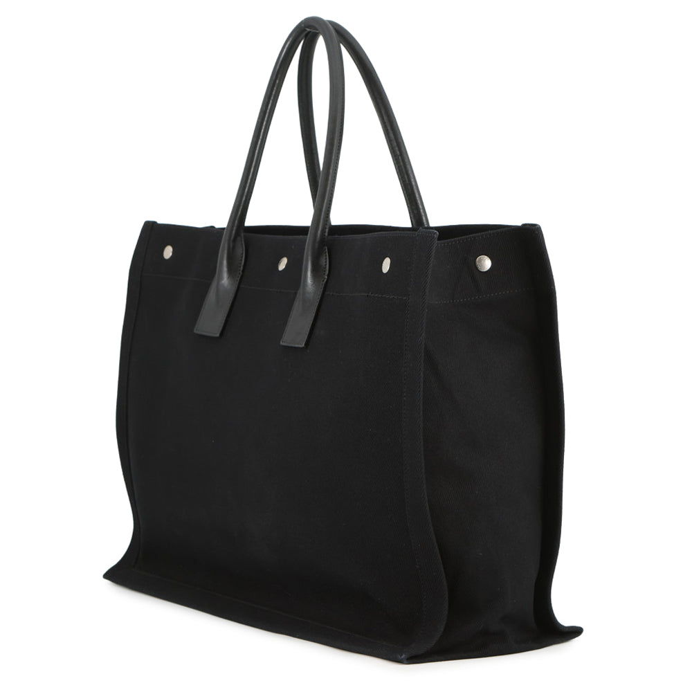 SAINT LAURENT PARIS Rive Gauche Tote Black509415 Canvas