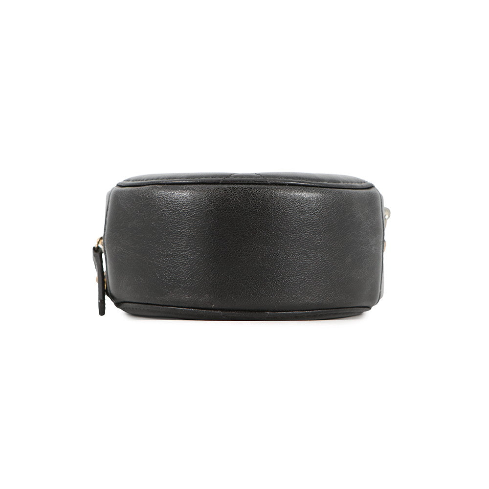 CHANEL CHANEL19 Round Chain Shoulder BlackAP0945 Lambskin
