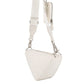 PRADA Triangle Shoulder Bag White1BH190 Raffia