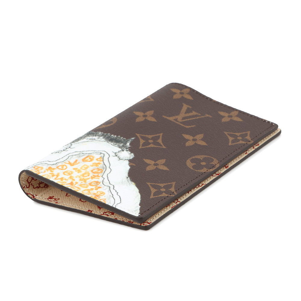LOUIS VUITTON Couverture Passport Cover BrownM25753 Monogram