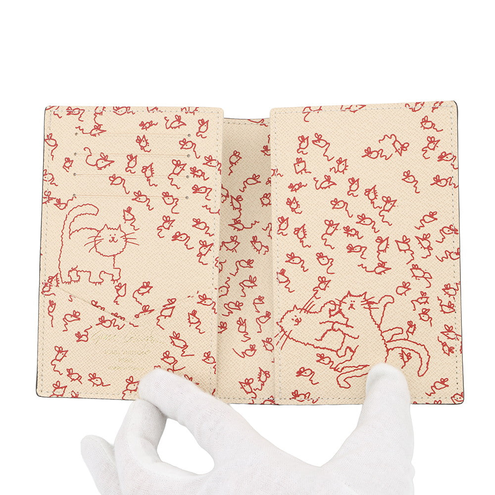 LOUIS VUITTON Couverture Passport Cover BrownM25753 Monogram