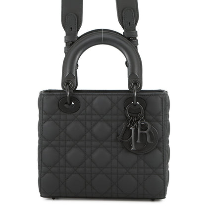 Dior Lady Dior My ABCDior BlackM0538SLOI_M989 Calf Leather Size Small