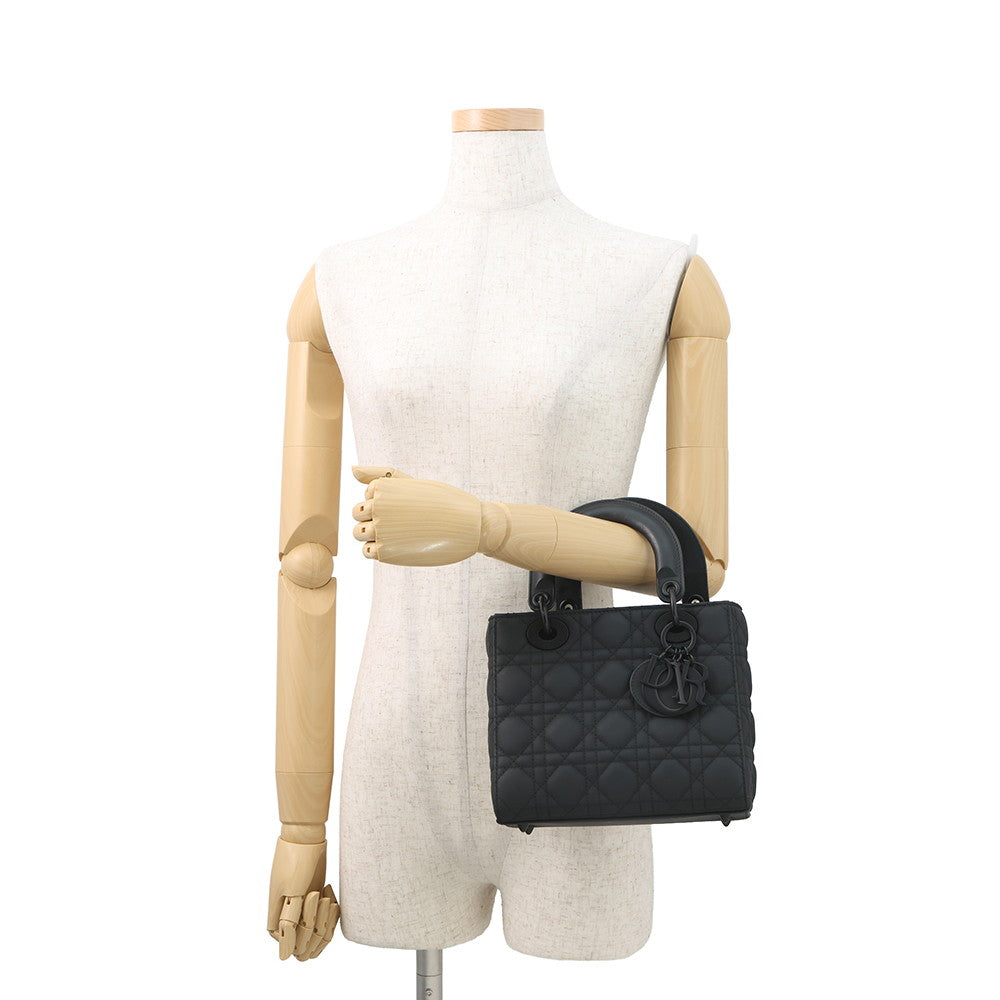 Dior Lady Dior My ABCDior BlackM0538SLOI_M989 Calf Leather Size Small
