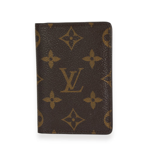 Louis Vuitton Louis Vuitton Monogram Canvas Pocket Organizer
