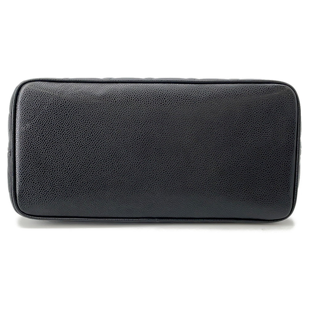 CHANEL Medallion Tote BlackA01804 Caviar Leather