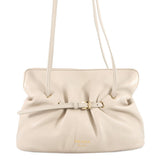 PRADA Dada Shoulder Bag Ivory1BG586 Nappa Leather Size Small