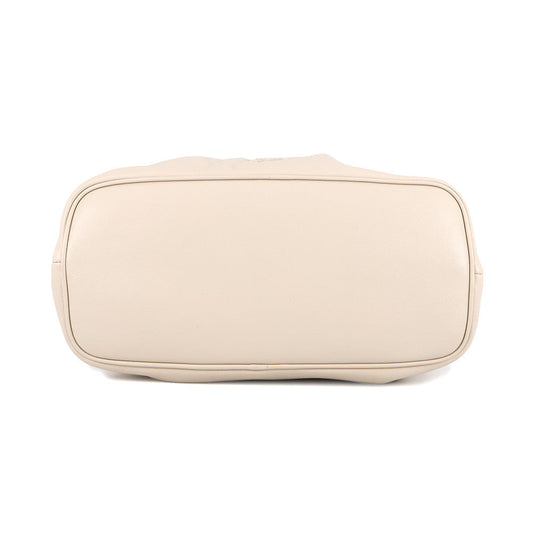 PRADA Dada Shoulder Bag Ivory1BG586 Nappa Leather Size Small