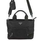 PRADA 2way Tote Bag Black1BG354 Nylon