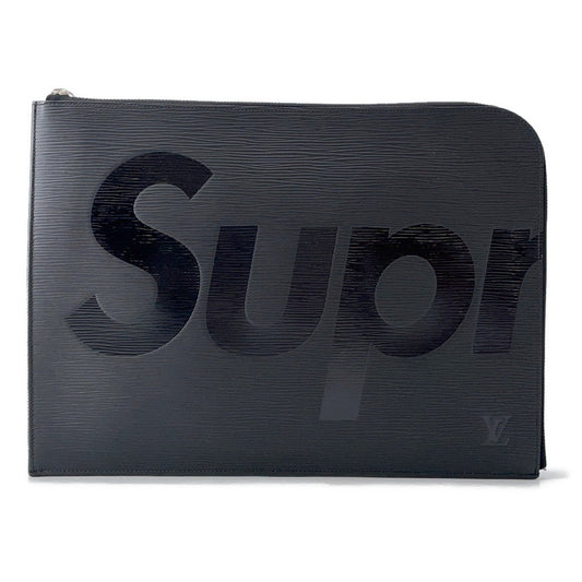 LOUIS VUITTON Pochette Jour NoirM67754 Epi Leather Supreme Size GM