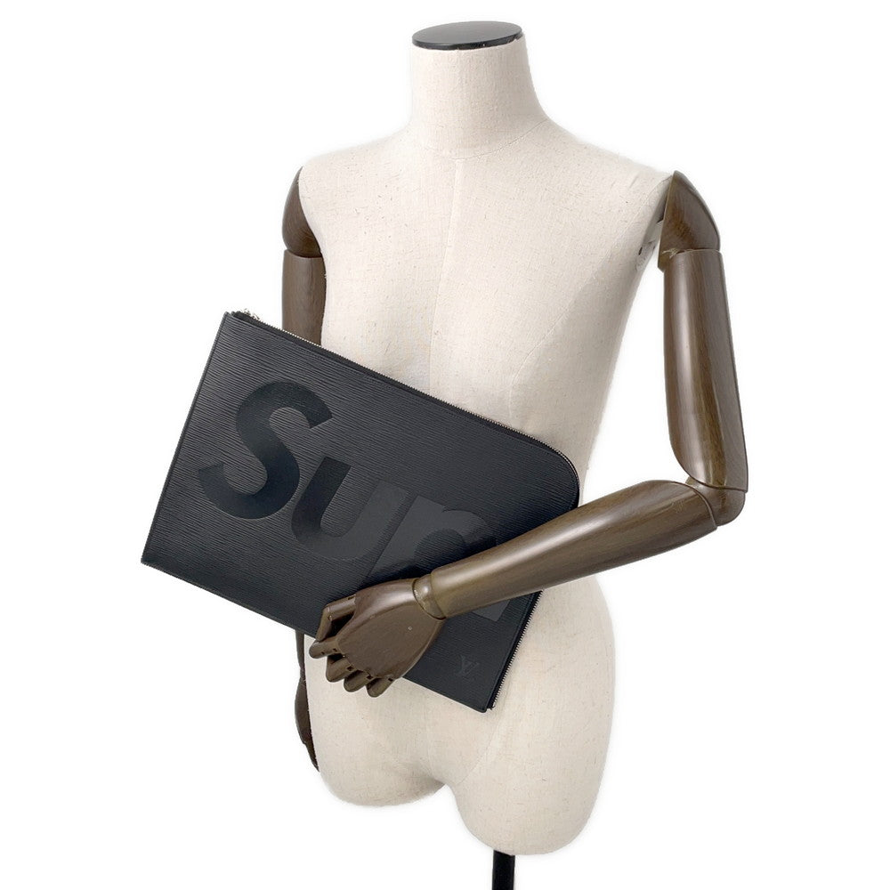 LOUIS VUITTON Pochette Jour NoirM67754 Epi Leather Supreme Size GM