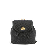GUCCI GG Marmont Backpack Black528129 Leather