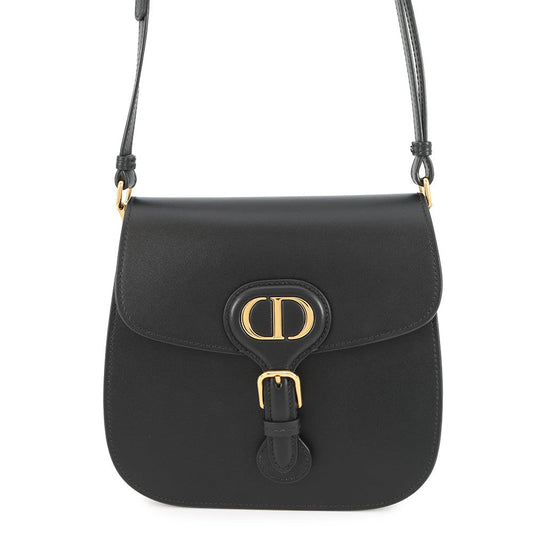 Dior Bobby Frame Shoulder Bag BlackM9333UMOF Leather Size Medium