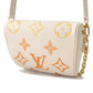 LOUIS VUITTON Mini Bumbag IvoryM82208 Monogram Empreinte Leather by the Pool