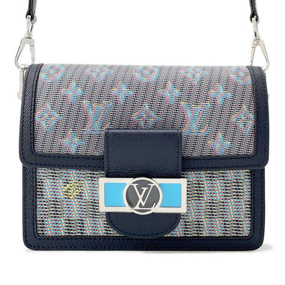 LOUIS VUITTON Dauphine Multicolor/BeigeM55454 Monogram LV Pop Size MINI