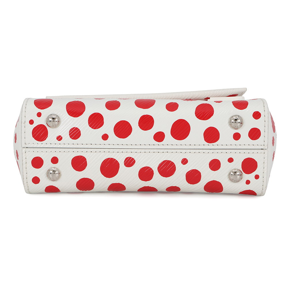 LOUIS VUITTON LVxYK Cluny White/RedM21722 Epi Leather Infinity Dot Size MINI