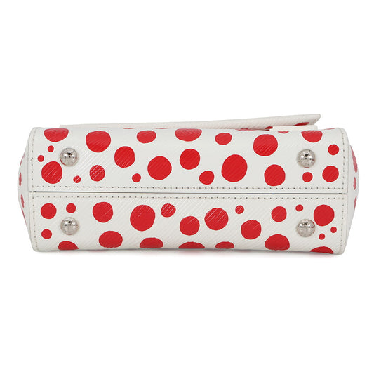 LOUIS VUITTON LVxYK Cluny White/RedM21722 Epi Leather Infinity Dot Size MINI