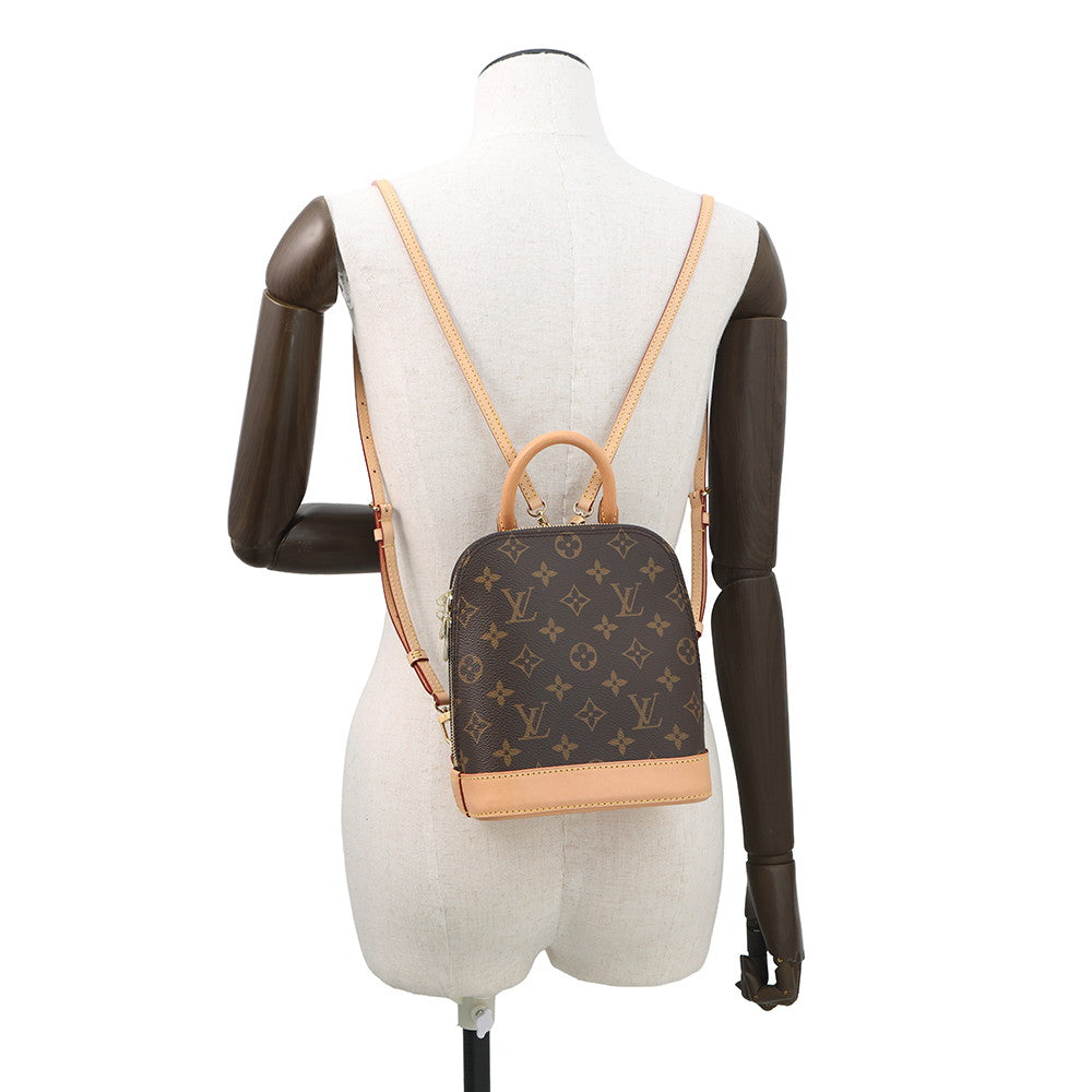 LOUIS VUITTON Alma?Backpack RedM47132 Monogram