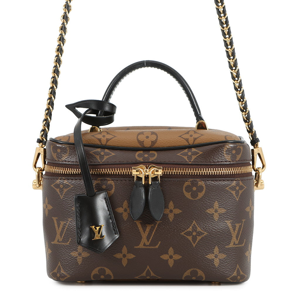 LOUIS VUITTON Vanity NV NoirM45165 Monogram Monogram Reverse Canvas Size PM