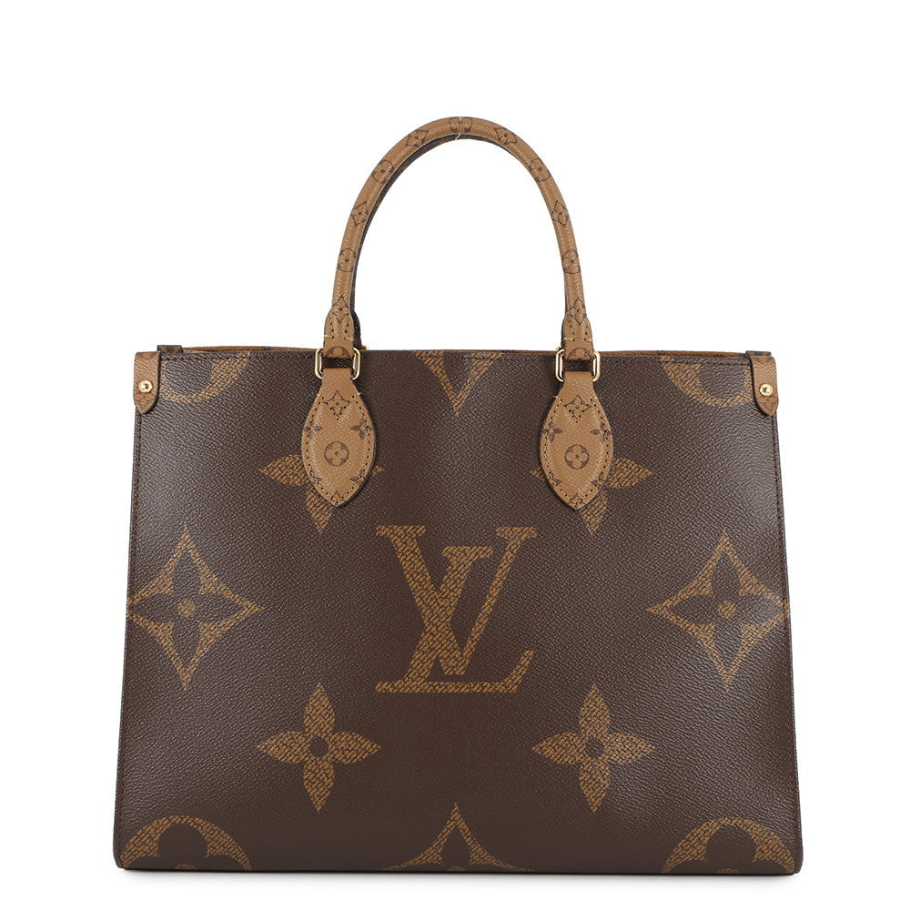 LOUIS VUITTON Onthego RedM45321 Monogram Monogram Reverse Canvas Monogram Giant Size MM
