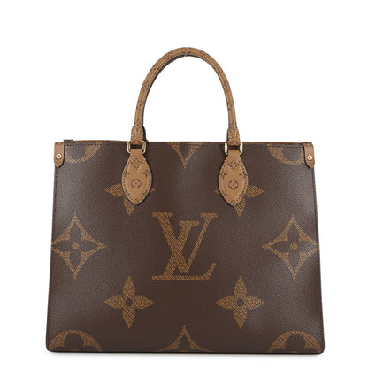 LOUIS VUITTON Onthego RedM45321 Monogram Monogram Reverse Canvas Monogram Giant Size MM